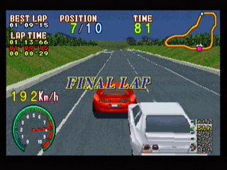 Sega Saturn Game - Wangan Dead Heat + Real Arrange (Japan) [T-9103G] - 湾岸デッドヒート＋リアルアレンジ - Screenshot #14