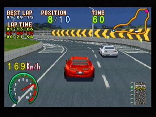 Sega Saturn Game - Wangan Dead Heat + Real Arrange (Japan) [T-9103G] - 湾岸デッドヒート＋リアルアレンジ - Screenshot #15