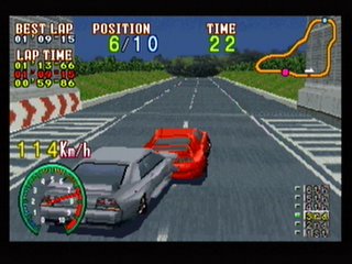 Sega Saturn Game - Wangan Dead Heat + Real Arrange (Japan) [T-9103G] - 湾岸デッドヒート＋リアルアレンジ - Screenshot #16