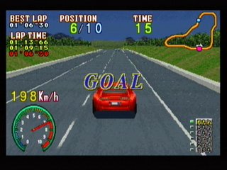 Sega Saturn Game - Wangan Dead Heat + Real Arrange (Japan) [T-9103G] - 湾岸デッドヒート＋リアルアレンジ - Screenshot #17