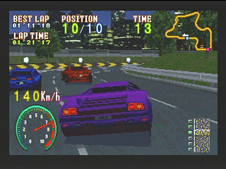 Sega Saturn Game - Wangan Dead Heat + Real Arrange (Japan) [T-9103G] - 湾岸デッドヒート＋リアルアレンジ - Screenshot #19