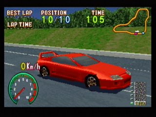 Sega Saturn Game - Wangan Dead Heat + Real Arrange (Japan) [T-9103G] - 湾岸デッドヒート＋リアルアレンジ - Screenshot #9