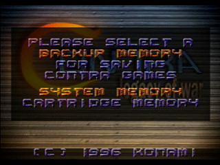 Sega Saturn Game - Contra - Legacy of War (United States of America) [T-9507H] - Screenshot #5