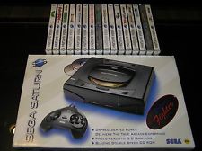 Sega Saturn Auction - Complete US Sega Saturn and 17 games