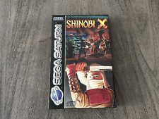 Sega Saturn Auction - Shinobi X PAL
