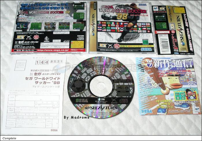 Sega Saturn Game - Sega Worldwide Soccer '98 (Japan) [GS-9187] - セガ　ワールドワイドサッカー’９８ - Picture #1