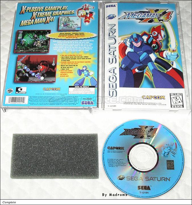 Sega Saturn Game - Mega Man X4 (United States of America) [T-1219H] - Picture #1