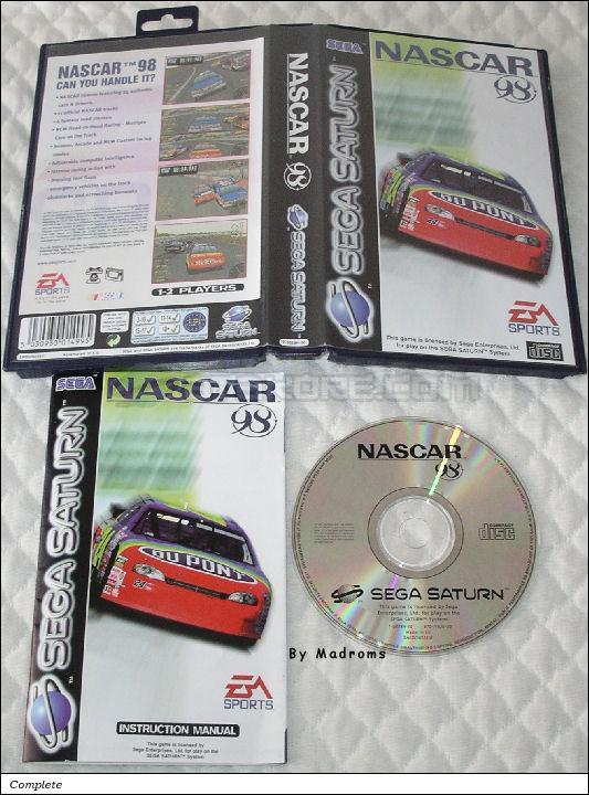 Sega Saturn Game - Nascar 98 (Europe - United Kingdom) [T-5028H-50] - Picture #1