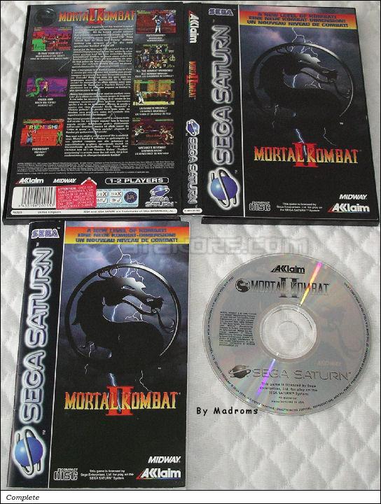 Sega Saturn Game - Mortal Kombat II (Europe) [T-8103H-50] - Picture #1