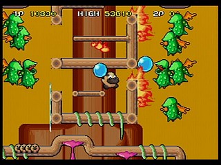 Sega Saturn Game - Mizubaku Daibouken (Japan) [T-19910G] - ミズバク大冒険 - Screenshot #21