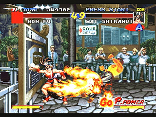 Sega Saturn Game - Real Bout Garou Densetsu (Japan) [T-3105G] - リアルバウト餓狼伝説 - Screenshot #19